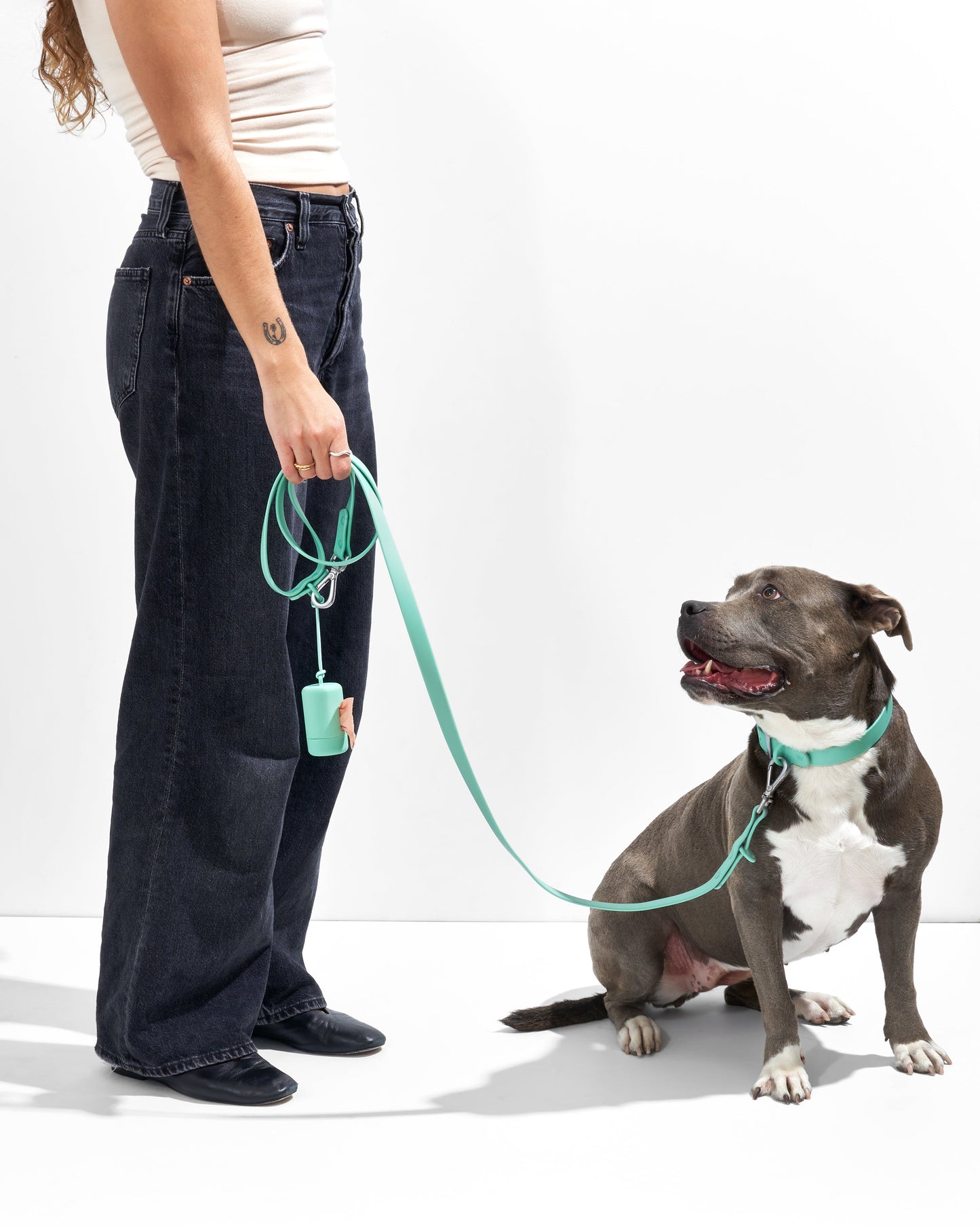 Seafoam | Maui, Pit Mix, Wearing L
